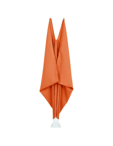 Tenda Laterale per Terrazza Pieghevole Terracotta 400x200 cm
