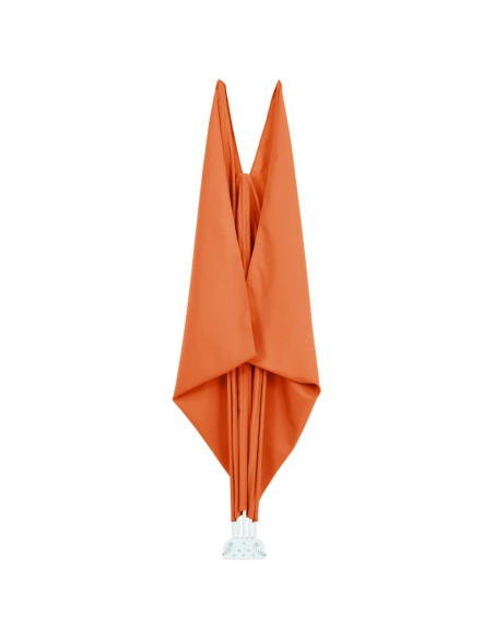 Tenda Laterale per Terrazza Pieghevole Terracotta 400x200 cm