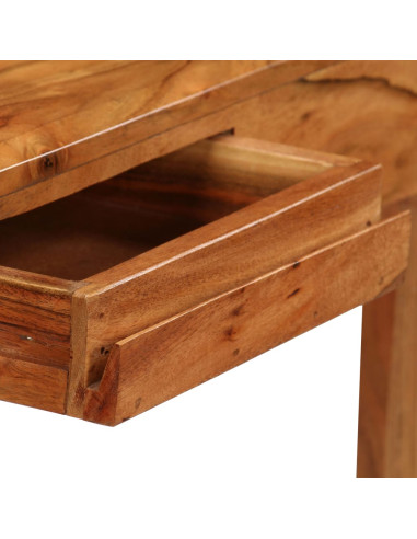 Scrivania con Cassetti in Legno Massello 88x50x90 cm