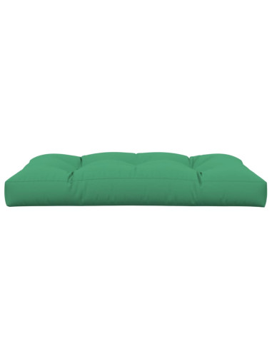 Cuscino per Pallet Verde 120x80x12 cm in Tessuto