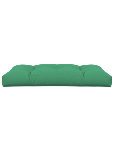 Cuscino per Pallet Verde 120x80x12 cm in Tessuto