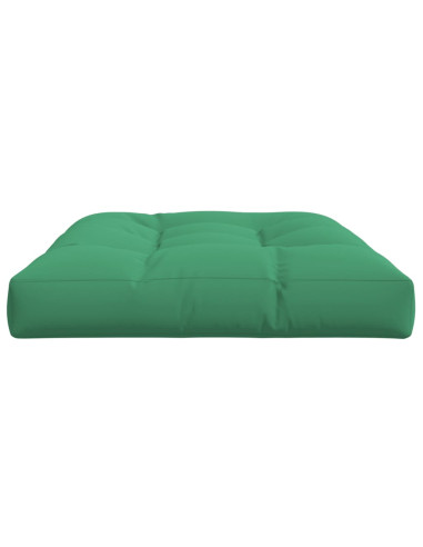 Cuscino per Pallet Verde 120x80x12 cm in Tessuto