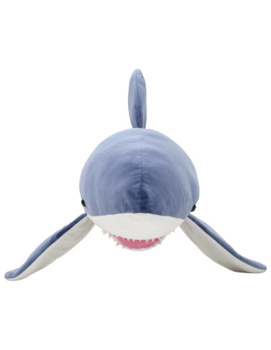 Giocattolo di Peluche Squalo Bianco Blu e Bianco