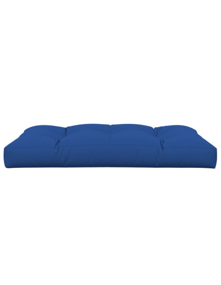 Cuscino per Pallet Blu Reale 120x80x12 cm in Tessuto