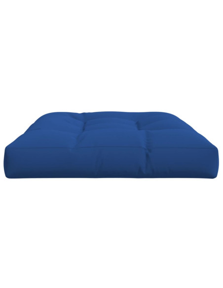 Cuscino per Pallet Blu Reale 120x80x12 cm in Tessuto