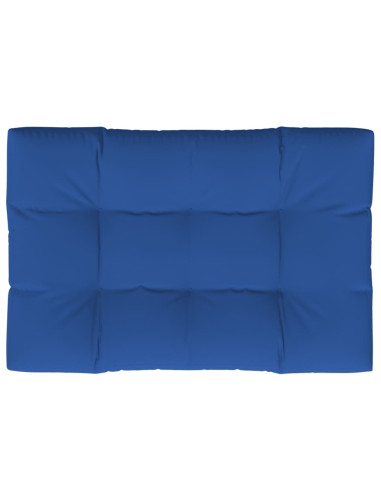 Cuscino per Pallet Blu Reale 120x80x12 cm in Tessuto