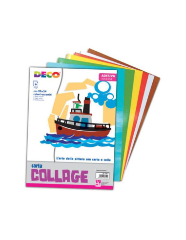 CF5ALBUM CARTA RASATA ADESIVA 6FF