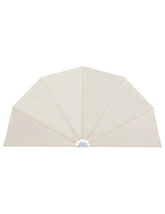 Tenda Laterale per Terrazza Pieghevole Crema 200 cm