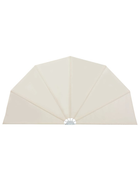 Tenda Laterale per Terrazza Pieghevole Crema 200 cm