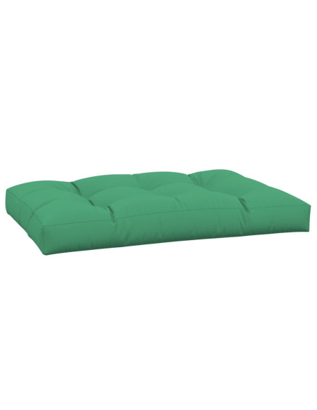 Cuscino per Pallet Verde 120x80x12 cm in Tessuto