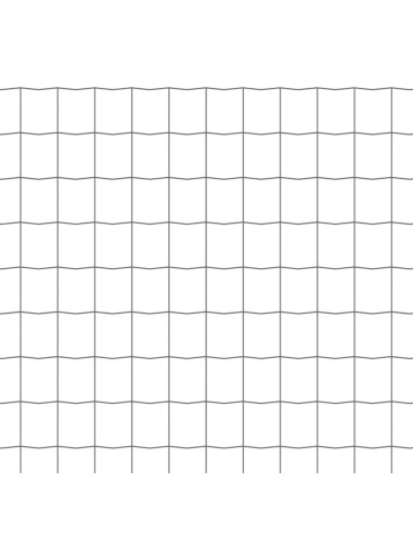 Recinzione Euro in Acciaio 10x1 m Grigia