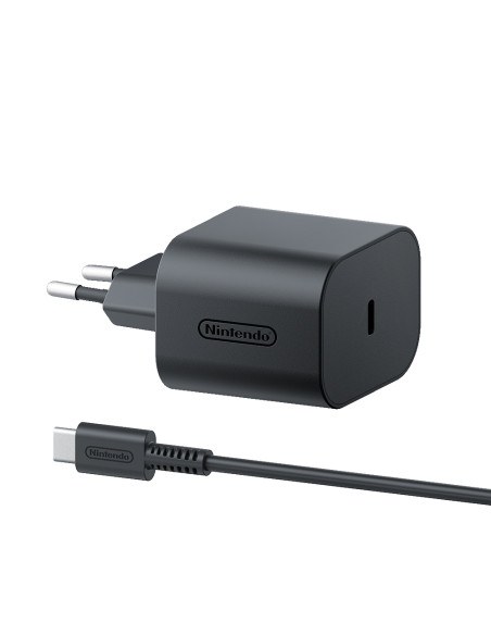 Nintendo 10015096 Caricabatterie per dispositivi mobili Console portatile Nero AC Interno