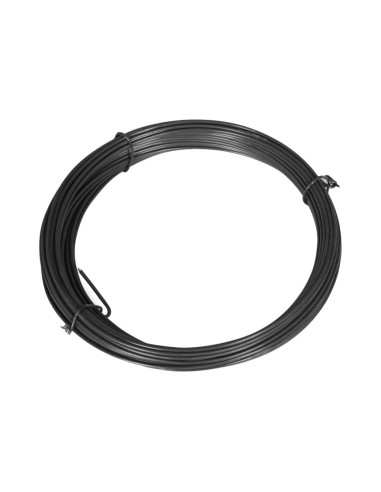 Set Rete di Recinzione con Picchetti 0,8x25 m Grigia