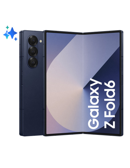 Samsung Galaxy Z Fold6 Smartphone AI, 256GB, RAM 12GB, Display 6,3"/7,6" Dynamic AMOLED 2X, Navy