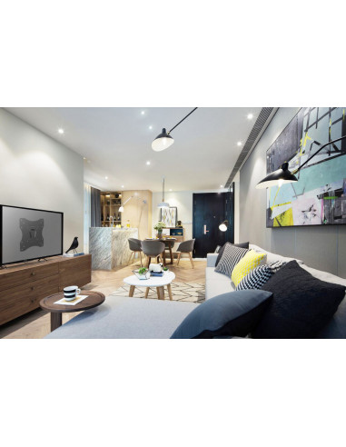 Equip Staffa di montaggio a parete per TV Slim da 23” a 43”
