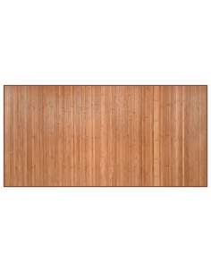 Tappeto Rettangolare Naturale 100x200 cm in Bambù