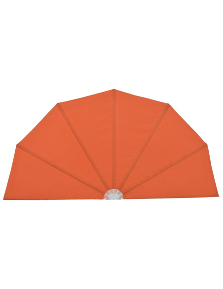 Tenda Laterale per Terrazza Pieghevole Terracotta 160 cm