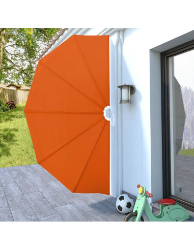 Tenda Laterale per Terrazza Pieghevole Terracotta 160 cm