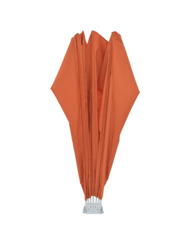 Tenda Laterale per Terrazza Pieghevole Terracotta 160 cm