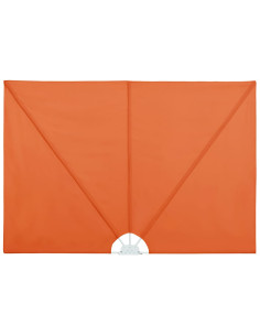 Tenda Laterale per Terrazza Pieghevole Terracotta 300x150 cm
