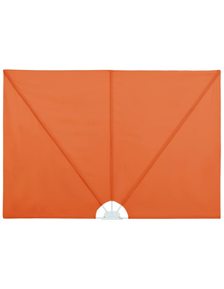 Tenda Laterale per Terrazza Pieghevole Terracotta 240x160 cm
