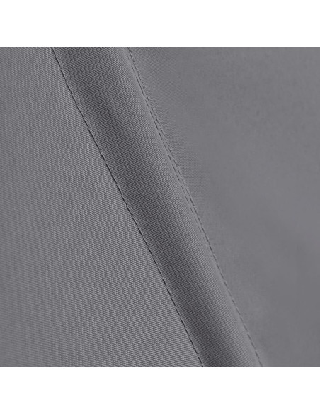 Tenda Laterale per Balcone Pieghevole Grigio 210x210 cm