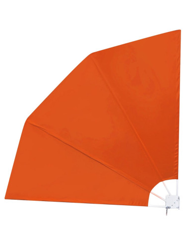 Tenda Laterale per Balcone Pieghevole Terracotta 210x210 cm