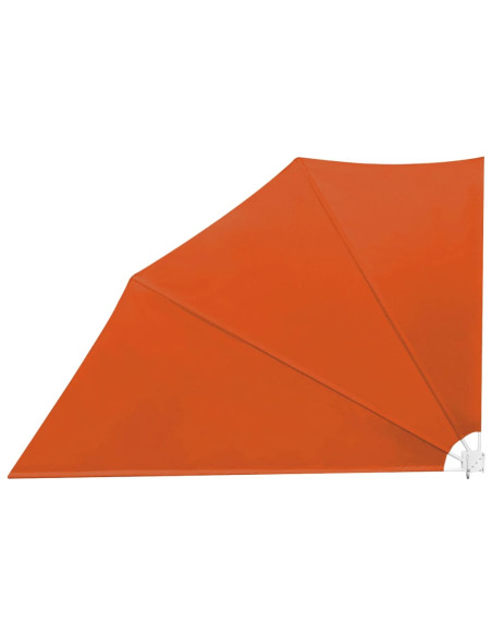 Tenda Laterale per Balcone Pieghevole Terracotta 160x240 cm