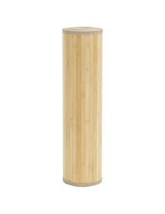 Tappeto Rettangolare Natura Chiaro 80x200 cm in Bambù 2