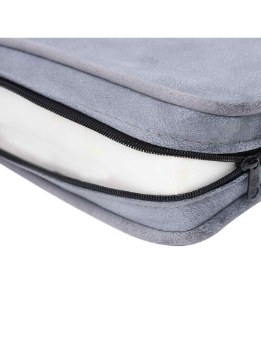 Divano per Cani Grigio 57x34x36 cm in Peluche