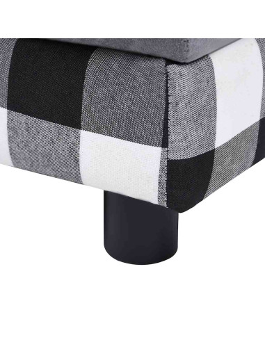 Divano per Cani Grigio 57x34x36 cm in Peluche