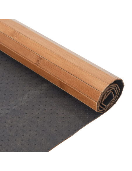 Tappeto Rettangolare Naturale 100x200 cm in Bambù