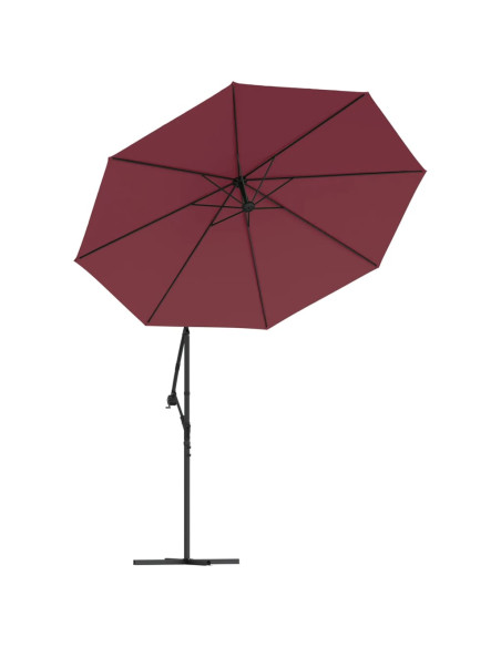 Telo di Ricambio per Ombrellone Bordeaux 350 cm