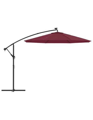 Telo di Ricambio per Ombrellone Bordeaux 350 cm