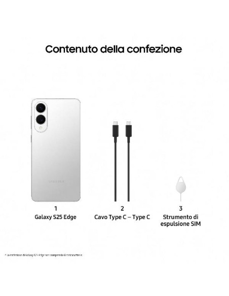GALAXY S25 EDGE 12GB+512GB SILV