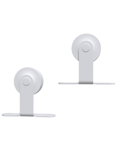 Porta Scorrevole con Set Hardware 70x210 cm Legno Massello Pino