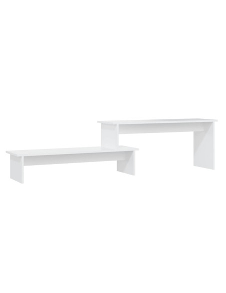Mobile Porta TV Bianco 180x30x43 cm in Legno Multistrato
