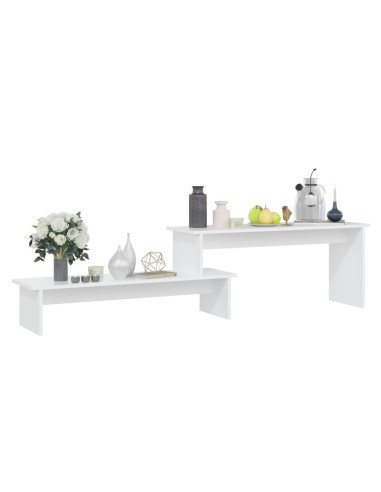 Mobile Porta TV Bianco 180x30x43 cm in Legno Multistrato