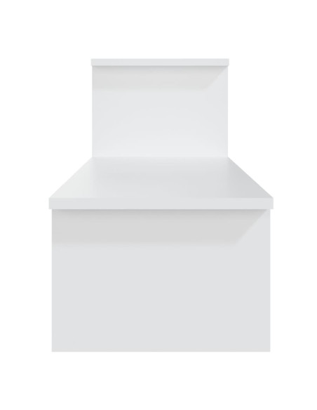 Mobile Porta TV Bianco 180x30x43 cm in Legno Multistrato