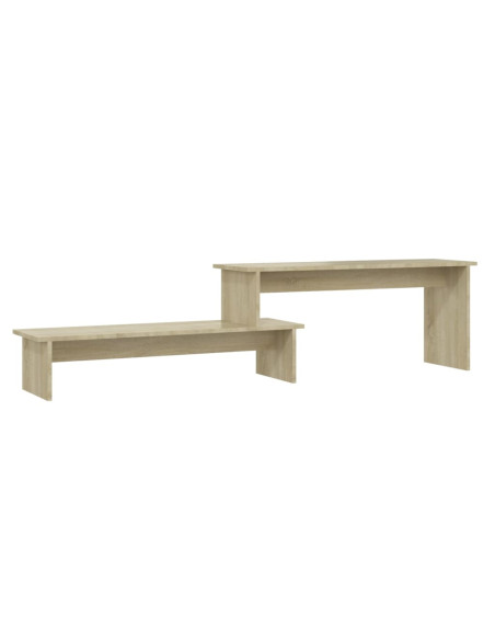 Mobile Porta TV Rovere Sonoma 180x30x43 cm in Legno Multistrato