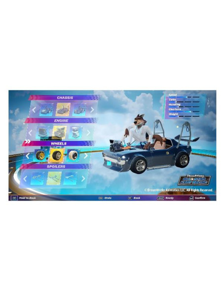DREAMWORKS ALL-STAR KART RAC SWITCH