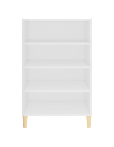 Credenza Bianca 57x35x90 cm in Legno Multistrato