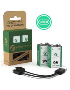 BATTERIES 9V 4500MWH - 2 PACK