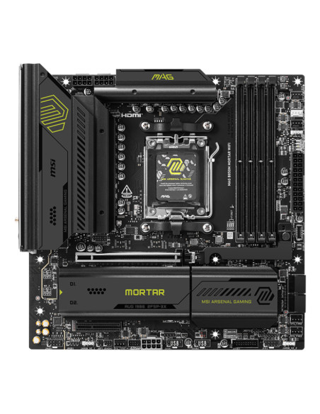 MSI MAG B850M MORTAR WIFI scheda madre AMD B850 Socket AM5 micro ATX