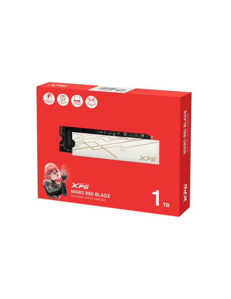 ADATA SSD M2 NVME XPG MARS 980 BLADE 1TB GEN5x4 14000/10000 SMAR-980B-1TCS
