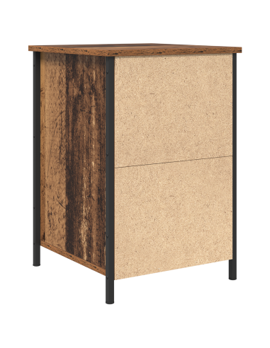 Armadio da Notte con cassetto Legno vecchio 40 x 42 x 60 cm