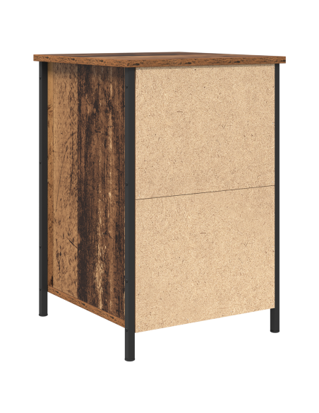Comodino Legno D'epoca 40x42x60 cm Legno Tecnico