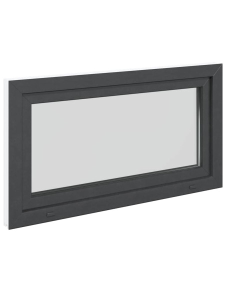 Finestra da cantina "RISOR" 110x50 cm anta-ribalta DIN sinistra antracite