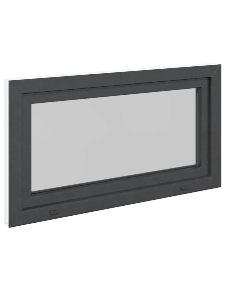 Finestra da cantina "RISOR" 110x70 cm Anta-ribalta DIN Destra Antracite