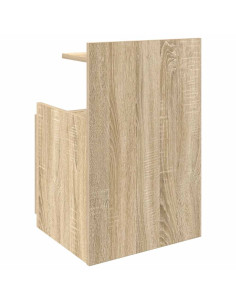 Comodini 2 pz con 2 cassetti Rovere Sonoma 40x36,5x62 cm 2